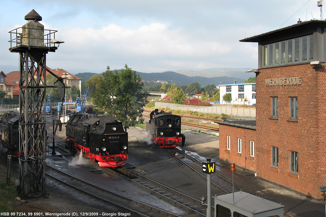 Vapore nell'Harz - Wernigerode.