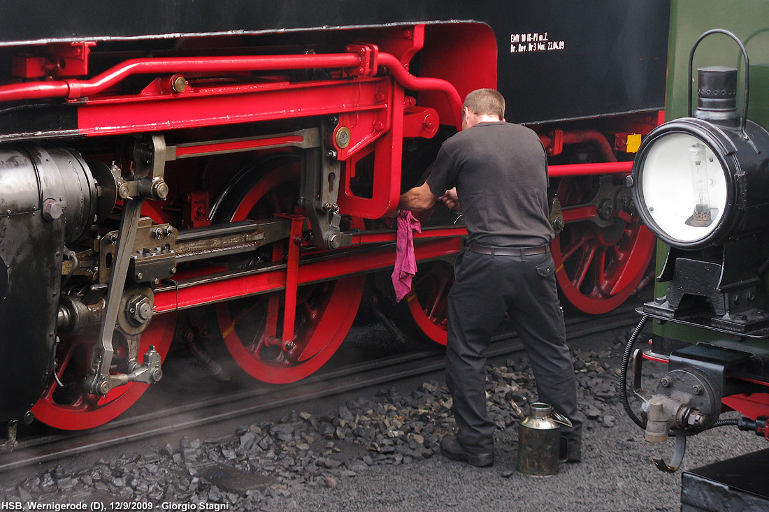 Vapore nell'Harz - Wernigerode.