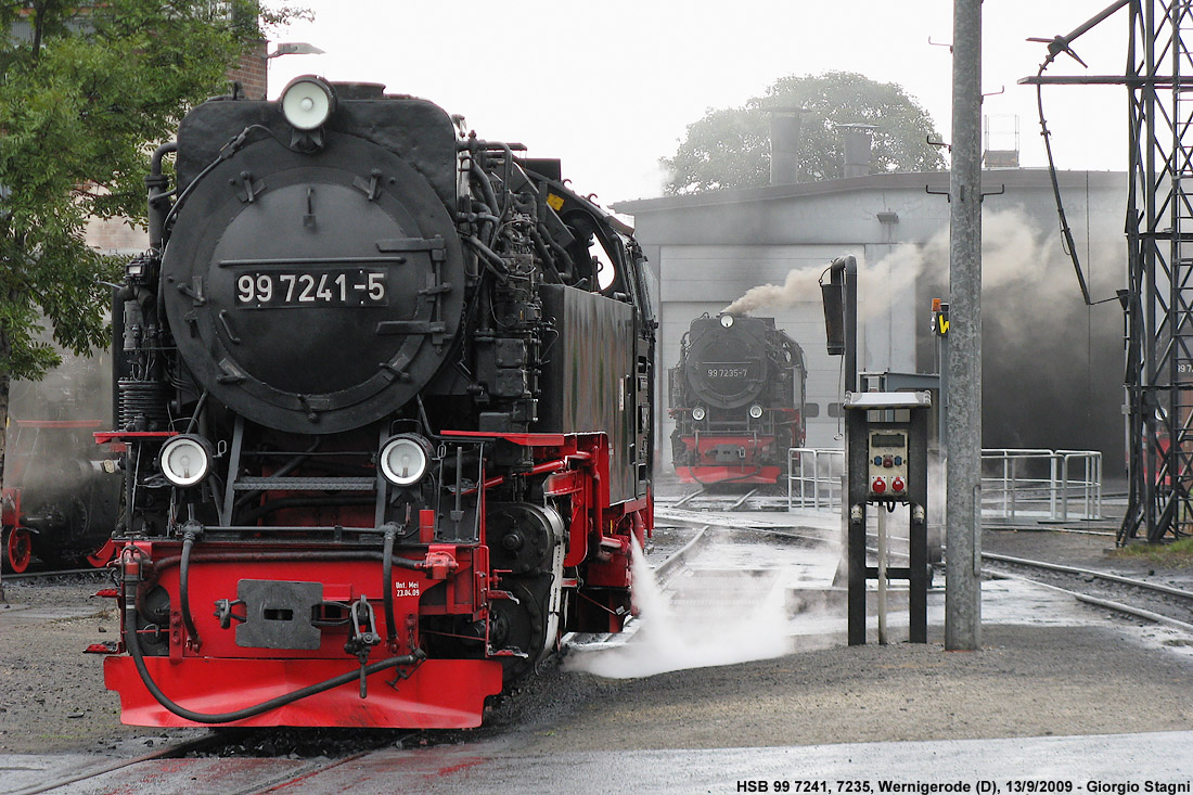 Vapore nell'Harz - Wernigerode.