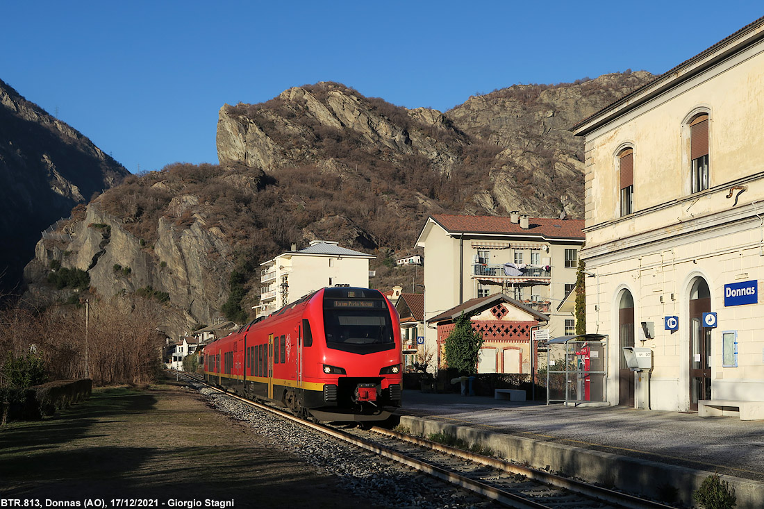 Valle d'Aosta 2021 - Inverno - Donnas.