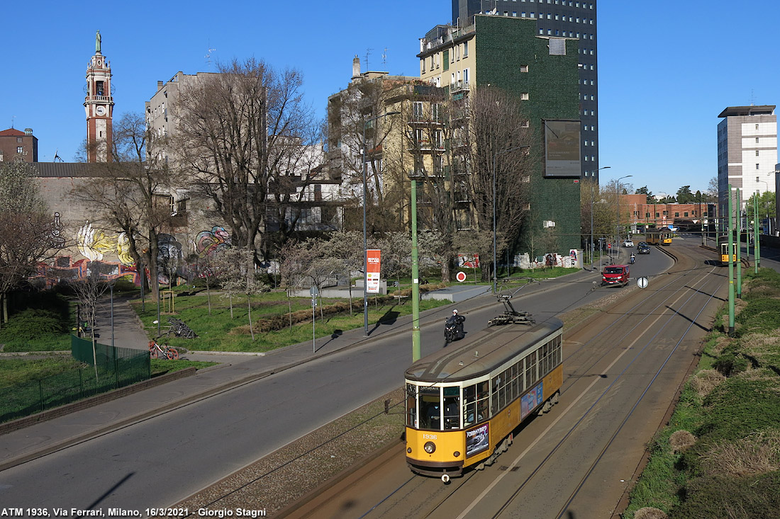 Verso la primavera - Via Ferrari.