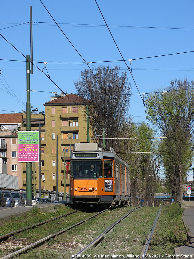 Verso la primavera - Via Mac Mahon.