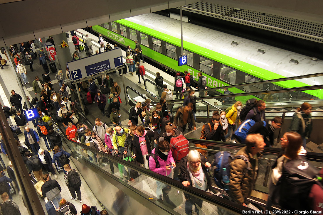 Berlino - Hauptbahnhof.