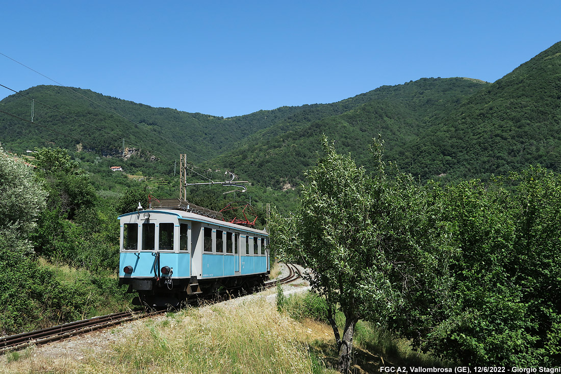 A2 tra le ginestre - Vallombrosa.