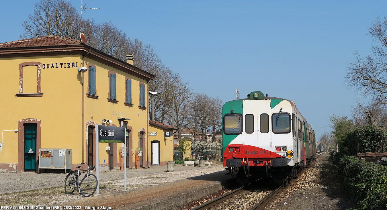 Ferrovia Parma-Suzzara - Gualtieri.