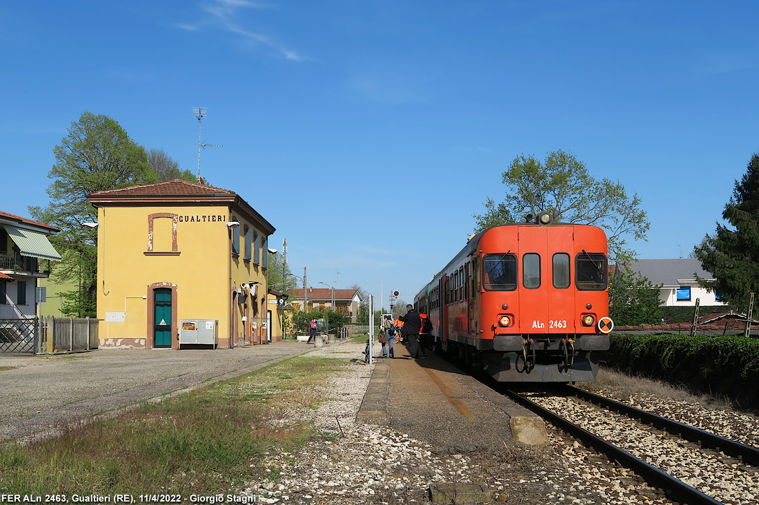 Ferrovia Parma-Suzzara - Gualtieri.