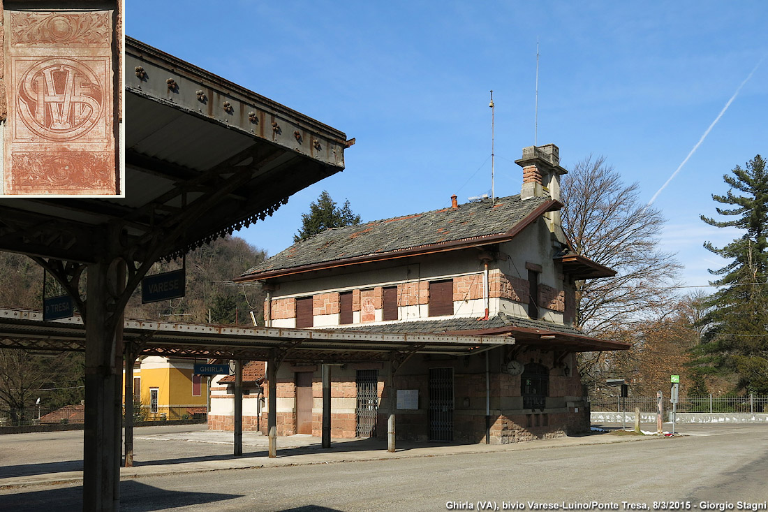 Singolarit architettoniche in stazione - Ghirla.