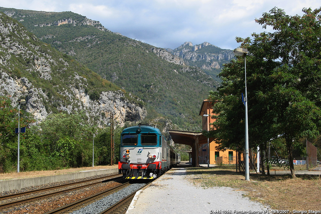 Locomotive D.445 - Fontan-Saorge.