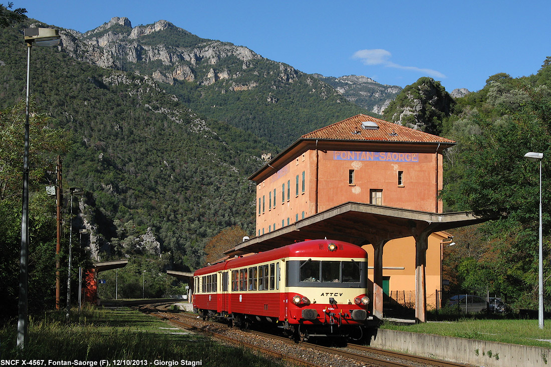 Caravelle SNCF 4500 - Fontan-Saorge.