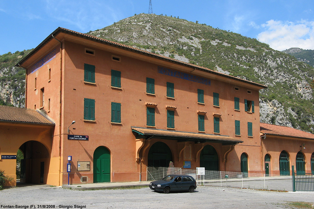 Intorno al treno - Fontan-Saorge.