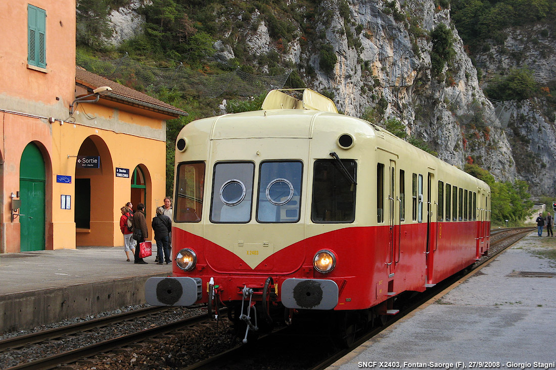 Picasso e X2400 SNCF - Fontan-Saorge.