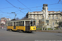 Tram a Milano 2022 - P.za Santorre di Santarosa.