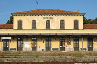 Singolarità architettoniche in stazione - Cuneo Gesso.