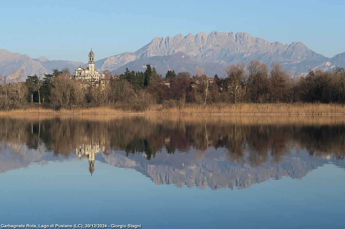 Inverno intorno a Molteno - Lago di Pusiano.
