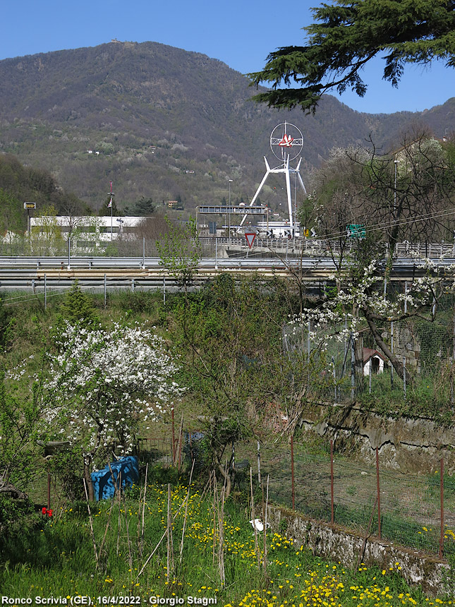 Neve in valle! - Casella a primavera - Ronco Scrivia.