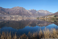 Inverno intorno a Molteno - Lago di Annone.