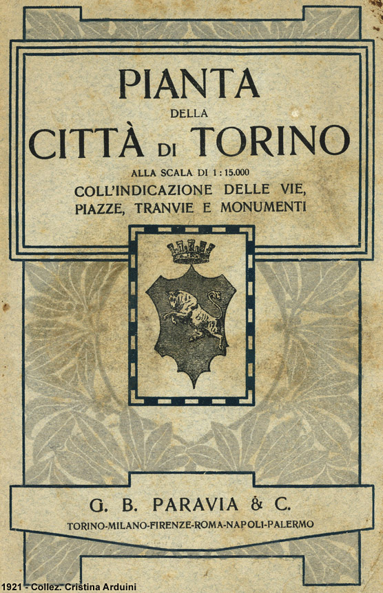 Torino 1921 - Stradario