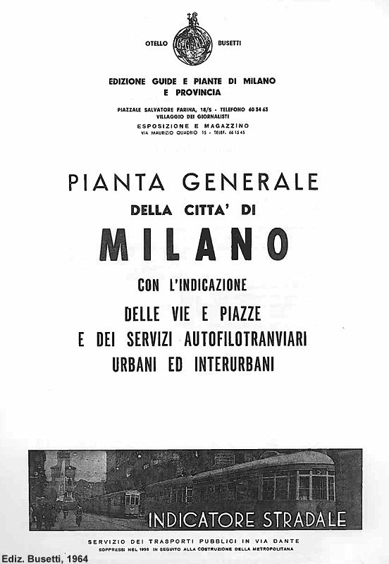 Milano 1964 - Frontespizio.