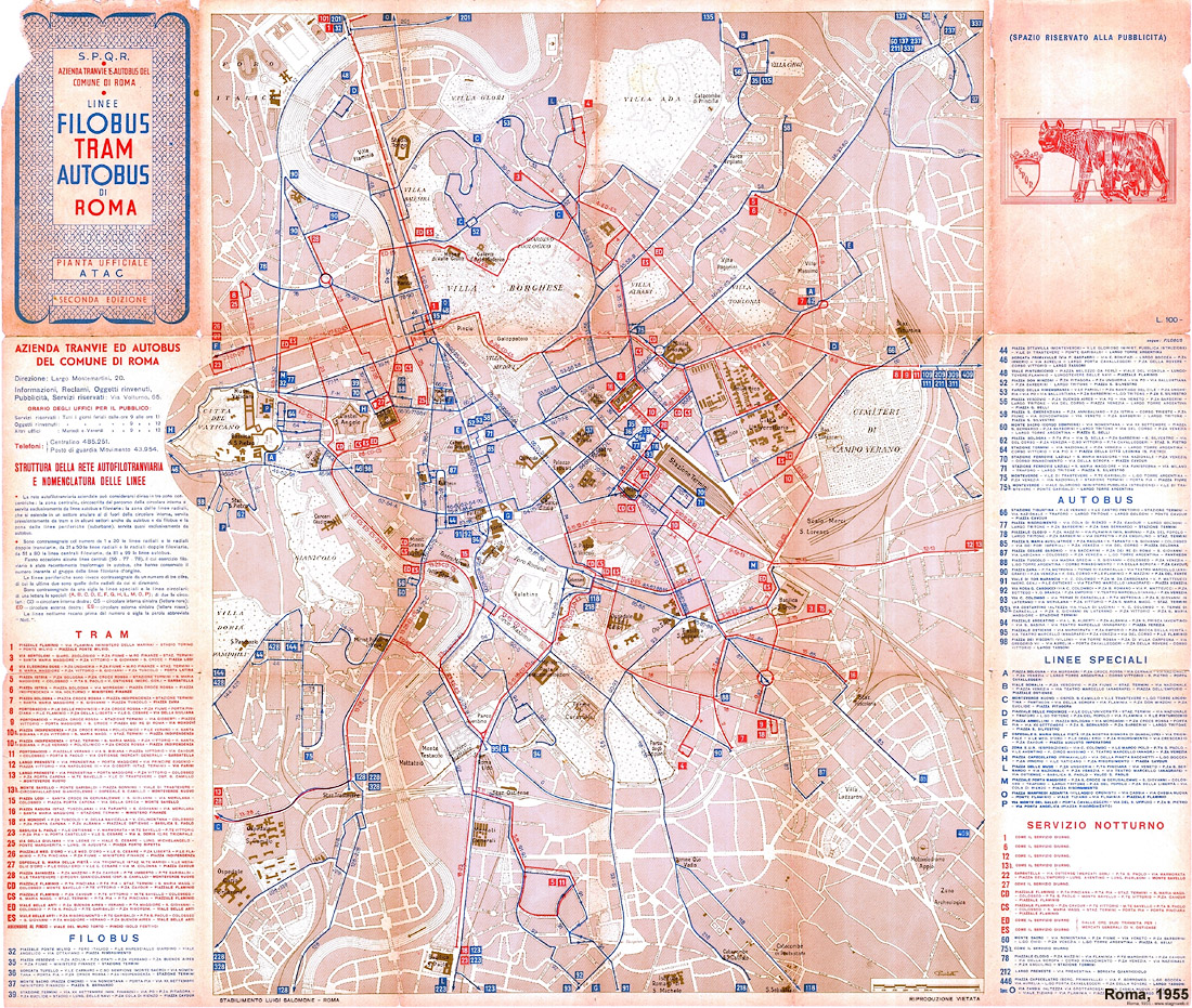 Roma - Roma 1955, ATAC.