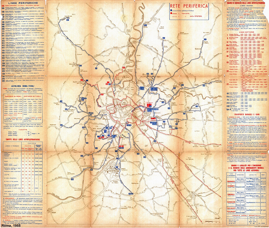 Roma - Roma 1955, ATAC.