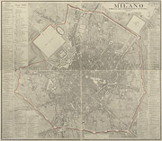 Milano, 1814 - Mura.