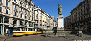 Tram a Milano - Cordusio.