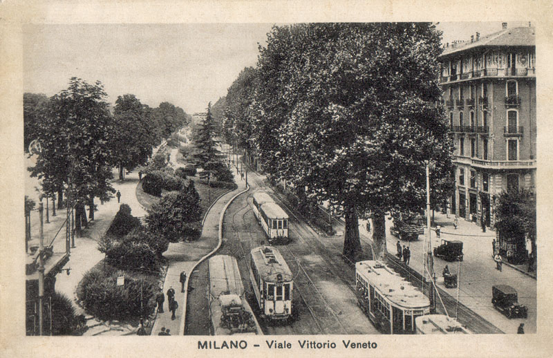 L'inizio del secolo XX - Viale Vittorio Veneto.