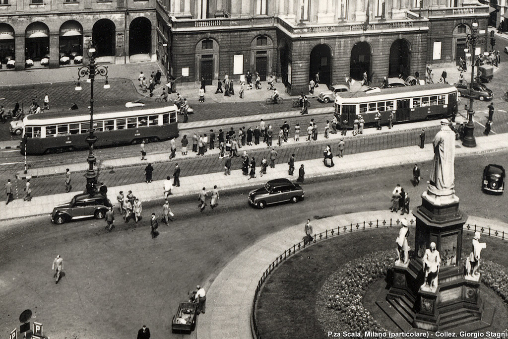 Grand Tour 1950! - Milano (particolare).