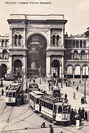 Tram a Milano - Duomo.