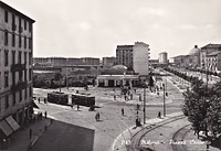 Tram a Milano - Piazza Corvetto.