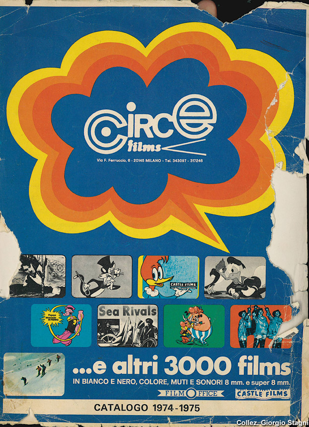 Cataloghi di film a passo ridotto - Catalogo Circe Films
