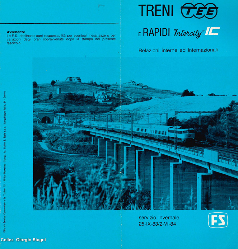 Relazioni TEE - Inverno 1983-84