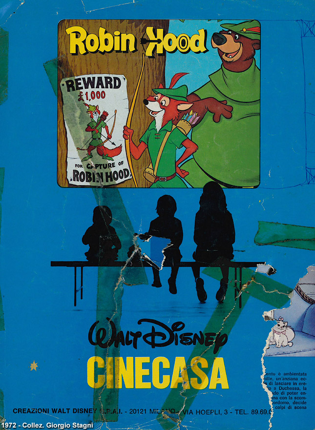 Cataloghi di film a passo ridotto - Walt Disney Cinecasa