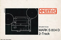 Cineprese e proiettori a passo ridotto (c.1965-1985) - Proiettore Eumig Mark S804D