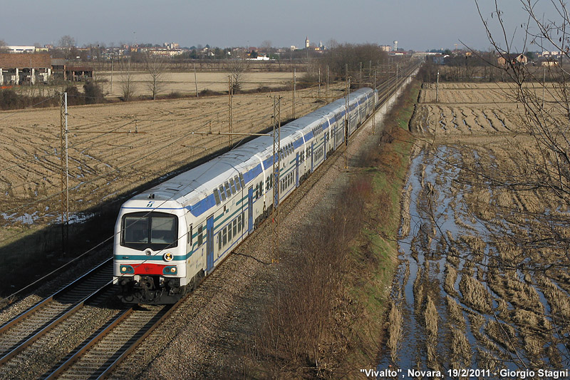 Ripostiglio di paesaggi ferroviari - Novara.