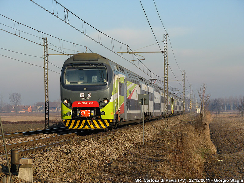 Ripostiglio di paesaggi ferroviari - Certosa di Pavia.