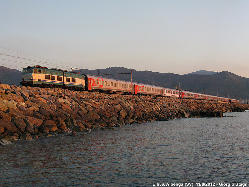 Ripostiglio di paesaggi ferroviari - Albenga.