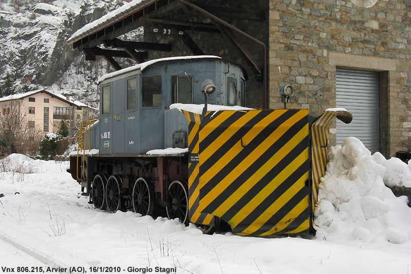 Ripostiglio di paesaggi ferroviari - Arvier.