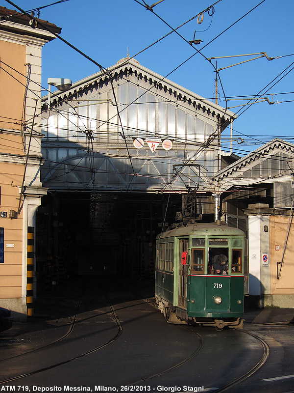 Tram  - Deposito Messina.