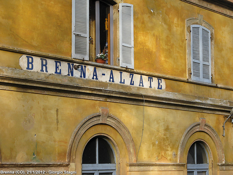 Iscrizioni sulla parete - Brenna-Alzate.