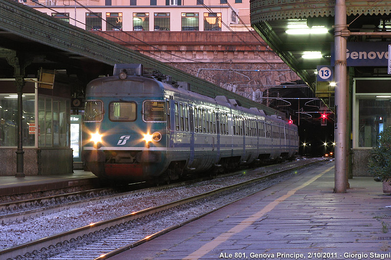 Ripostiglio di paesaggi ferroviari - Genova Principe.