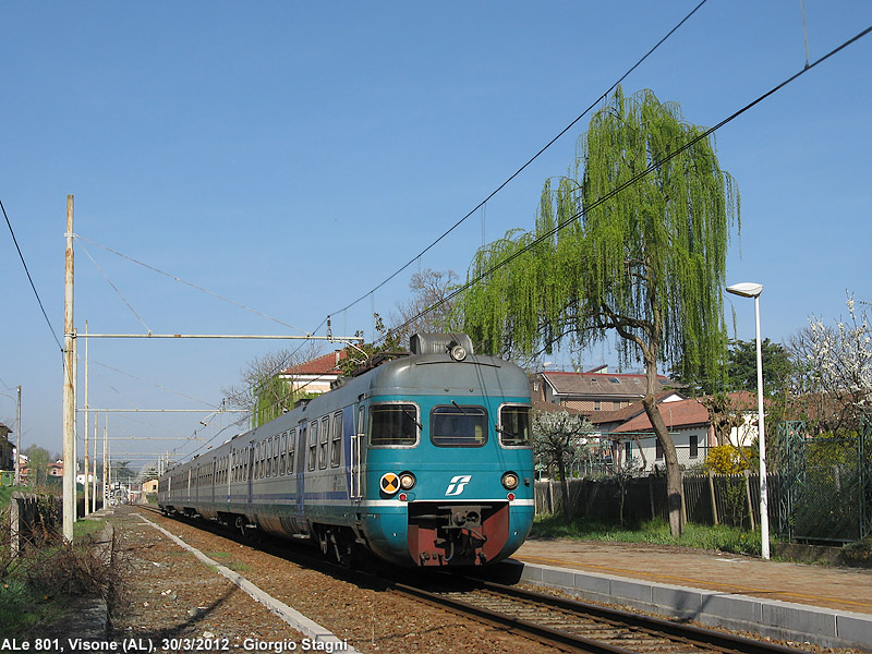 Ripostiglio di paesaggi ferroviari - Visone.