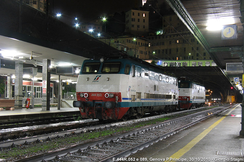 Ripostiglio di paesaggi ferroviari - Genova Principe.