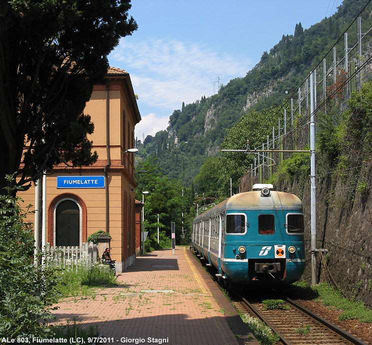 Ripostiglio di paesaggi ferroviari - Fiumelatte.