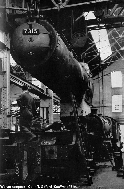 Decline of Steam, by Colin T. Gifford - Wolverhampton.