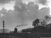 Decline of Steam, by Colin T. Gifford - Early morning at Thornaby.
