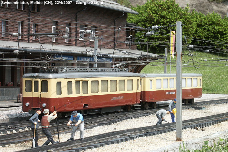 Swissminiatur, Melide (CH) - Jungfraubahn.