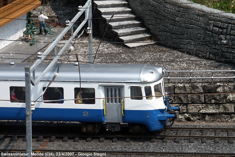 Swissminiatur, Melide (CH) - Elettrotreno BLS