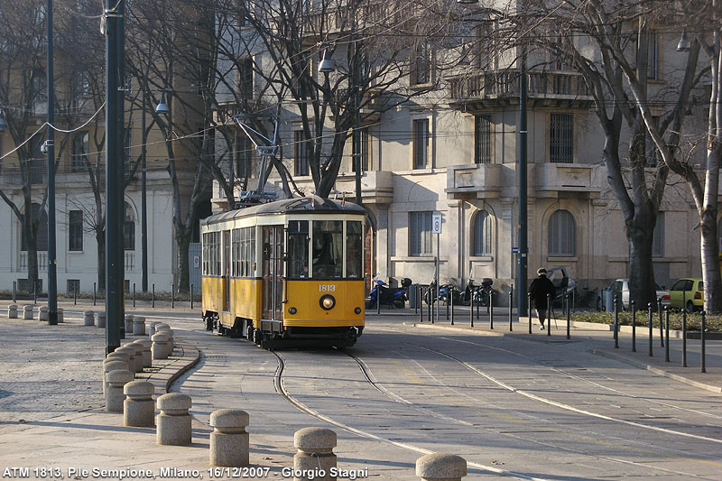 La circonvallazione - Piazza Sempione.