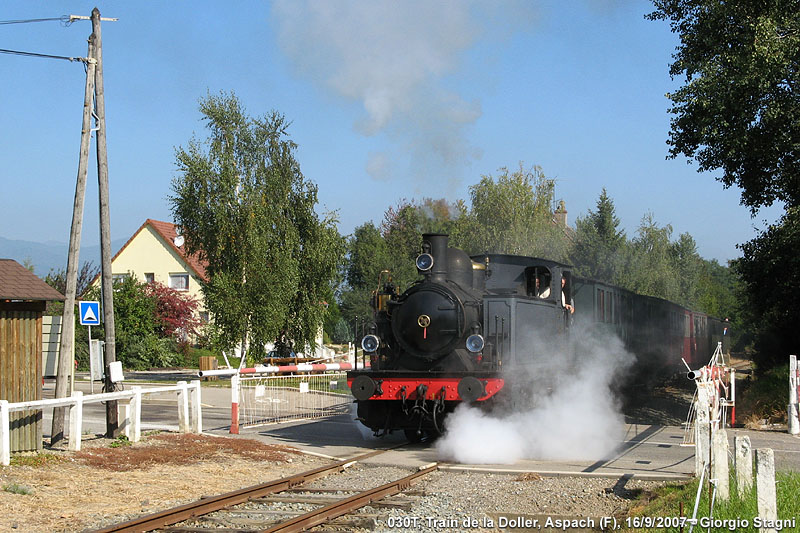 Alsazia - Ferrovia turistica della Doller.